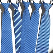 economico Cravatte e papillon da uomo-Per uomo Cravatte Classico Strisce e Quadri Serata Formale Data Festa &amp; Sera Festival