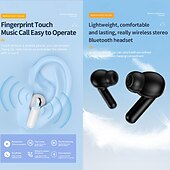 cheap TWS True Wireless Headphones-YW15 True Wireless Headphones TWS Earbuds In Ear Bluetooth 5.3 LED Light Deep Bass for Apple Samsung Huawei Xiaomi MI  Camping / Hiking Running Fitness Office Business Mobile Phone Gaming