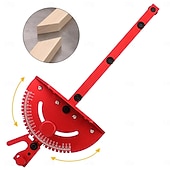 cheap Home Supplies-Table Saw Miter Gauge for Table Saws, Band Saws, and Router Tables (Red)