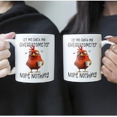 cheap Mugs &amp; Cups-Funny Gift Mug Let Me Check My Giveashitometer Nope Nothing Fun Christmas Gifts For Coworkers Friends Family