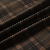 economico Giubbotti Casual-Per uomo Giubbotto bomber Giacca Casual Vacanza Quotidiano Caldo Tasca Autunno Inverno Plaid Moda Classico Collo alla coreana Regolare Verde scuro Verde militare Giacca