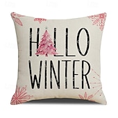 Недорогие рождественское постельное белье-рождественские наволочки, пряничный человечек &amp;Декоративные подушки с алфавитным принтом, праздничные подушки для дивана &amp;домашний декор