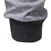baratos hoodies básicos dos homens-Homens Moletom Full Zip Hoodie Preto Vermelho Cinza Claro Cinzento Escuro Com Capuz Tecido Patchwork Desportos e Ar livre Casual Diário Roupa de rua Legal Roupa de Esporte Primavera &amp; Outono Roupa