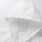 Недорогие спортивные костюмы-Муж. Спортивный костюм из двух частей Толстовка с капюшоном для отдыха Комплекты спортивных костюмов с карманом Контрастных цветов Наборы одежды Весна Черный Военно-зеленный