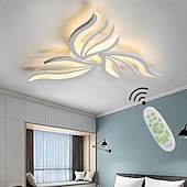 preiswerte Dimmbare Deckenleuchten-dimmbar cluster design deckenleuchten kunststoff künstlerischer stil modern stil neuheit schwarz led modern 110-240 v