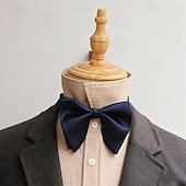 billiga Slipsar och flugor-Herr Fluga Modernt Modernt Rosett Enfärgad / vanlig färg Bröllopsfest Dagliga kläder