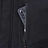 billige Fleece og 3 i 1 jakker-Herre Turjakke Fleece-jakke Vinterfrakk Pufferjakke Termisk sett Vinter Høst utendørs Hold Varm Vanntett Vindtett Topper Mørkegrå Svart Rød Lysegrå Grønn