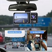 baratos DVR para automóveis-1080p Full HD / Gravação automática de inicialização DVR de carro 90 Graus Ângulo amplo CMOS 2 polegada IPS Dash Cam com Gravação de loop / Gravação rápida / Vídeo + foto 4 LEDs Infravermelhos