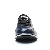 abordables Baskets-Baskets basses marron à lacets et semelle sport pour homme, style streetwear tendance pour le travail, les voyages et les sorties en week-end.