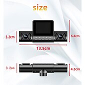 cheap Car DVR-1080p Full HD / Boot automatic recording Car DVR  Wide Angle 2 inch Dash Cam with Loop recording / Fast recording / Video  photo 4 infrared LEDs Car Recorder
