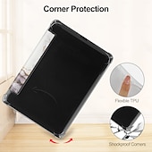 رخيصةأون أغطية Kindle-غطاء حماية تابلت لجهاز أمازون كيندل بيبر وايت (الجيل الثاني عشر) 2024، كيندل بيبر وايت (الجيل الحادي عشر) 2022، بمقبض 6 فتحات، مع خاصية الإيقاظ/النوم التلقائي الذكي، واقٍ كامل للجسم، مصنوع من مادة TPU