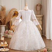 Недорогие Платья-Рококо Стимпанк маскарадный Макси Костюм для вечеринки Аксессуары Летучая мышь Принцесса Бант Ретро С пышной юбкой Точка Маскарадный костюм Девочки Королевский Рождество Хэллоуин Карнавал