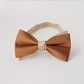 Недорогие Мужские галстуки и бабочки-Муж. Бабочка Современный современный Бант Контрастных цветов Свадебные прием На каждый день