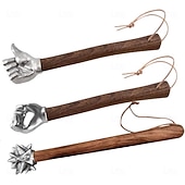 olcso bilincsek és fogók-strapabíró vasököl kalapács rozsdamentes acél fejjel &amp;tömörfa nyéllel ellátott multifunkcionális kézműves és barkácseszközök építéshez, kovácsoláshoz, műhelyhez, barkácsoláshoz - ideális igényes