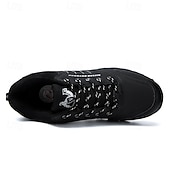 cheap Casual Sneakers-Men's Waterproof Non Slip Hiking Shoes, Durable Outdoor Trekking Sneakers with Shock Absorption Sole for Climbing, Camping and Trail Running