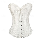 cheap Corsets-Women&#039;s Corset Shapewear Waist Cincher Shapewear Sexy Corset Sexy Sweet Pure Color Backless Vacation Party Street Sleeveless Corset Black White Red Beige Spring Fall Tailored Fit