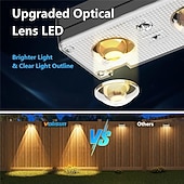 tanie Oświetlenie krajobrazowe-Lampy solarne LED na ścianę, oświetlenie szlakowe, oświetlenie ogrodzeniowe, oświetlenie sceniczne, tęczowe, stałe kolory, wielomodowe, oświetlenie otoczenia, 1 szt.