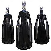 economico Costumi da donna-Costumi a tema film / TV Vestito Abiti Film Lucido Halloween for Per donna Adulti Halloween Mascherata Balli di fine anno Gala con Cravatta Nera