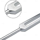 cheap Home Supplies-128 Hz The Healing Instrument, Aluminum Alloy Sensory Tuning Fork Set with Silicone Hammer, Cleaning Cloth &amp; Storage Bag, Sound Therapy Yoga and Meditation Accessories