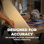 cheap Home Supplies-Non-Slip Push Block with Adjustable 3D Direction Guard - One-Piece Safety Block for Table Saw, Router Table, Band Saw, Jointer - Compatible with Circular Blades - Durable Plastic Construction - Ideal