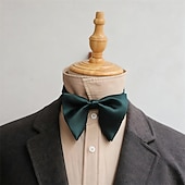 billiga Slipsar och flugor-Herr Fluga Modernt Modernt Rosett Enfärgad / vanlig färg Bröllopsfest Dagliga kläder