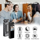 זול מצלמת אקשן-מצלמת פעולה נייד הקלטת פונקצית תמונה ווידאו Wifi מיני 1.3 אִינְטשׁ 2.0MP CMOS 1080p 32 GB רחוב