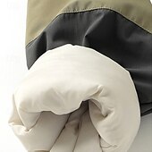 baratos Casacos de Exterior para Rapazes-Infantil Para Meninos Jaqueta de Trilha Jaqueta para atividades ao ar livre agasalhos Bloco de cor Manga Longa Zíper Bolsos Comfort IMPERMEÁVEL A prova de Vento Casaco Ao ar livre Moda Diário Verde