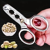 economico Utensili e gadget da cucina-1/2 strumento per rompere i semi: apriscatole per semi di girasole, apriscatole per gusci di noci, pinoli, nocciole &amp;sgranare gli snack, pratico gadget da cucina