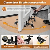 baratos Suprimentos para o lar-Kit de instalação de porta reforçada Saker 2025, 2 carrinhos de porta para portas pré-penduradas de 0,8 a 2,36 polegadas, lajes e portas frontais, ferramentas de instalação de porta, levantador de