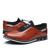 abordables Baskets-Baskets basses marron à lacets et semelle sport pour homme, style streetwear tendance pour le travail, les voyages et les sorties en week-end.