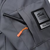 economico Fleece &amp; Giacche 3 in 1-Per uomo Giacca da escursionismo Giacca in Pile Giacca imbottita Set termico Inverno All&#039;aperto Calore Termico Antivento Top Nero Verde Grigio