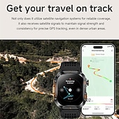 Χαμηλού Κόστους Smartwatch-HT36 Εξυπνο ρολόι 2.01 inch Bluetooth Βηματόμετρο Υπενθύμιση Κλήσης Παρακολούθηση Ύπνου Συσκευή Παρακολούθησης Καρδιακού Παλμού καθιστική υπενθύμιση Συμβατό με IP68
