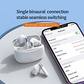 cheap TWS True Wireless Headphones-YW15 True Wireless Headphones TWS Earbuds In Ear Bluetooth 5.3 LED Light Deep Bass for Apple Samsung Huawei Xiaomi MI  Camping / Hiking Running Fitness Office Business Mobile Phone Gaming