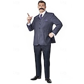  Γοτθικό Τρόμου Σκοτεινή Ακαδημία Κοστούμια & Σακάκια Κοστούμια για ζευγάρια αποκριάτικων ομάδων Φανταχτερή στολή Γκόθικ for Για Ζευγάρια Ανδρικά Γυναικεία Ενήλικες Απόκριες Επίδοση Πάρτι Μασκάρεμα