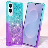 Χαμηλού Κόστους Samsung Θήκη-τηλέφωνο tok Για Samsung Galaxy S25 S24 S23 S22 Plus Ultra A14 A34 Α54 A24 Α73 Α53 Πίσω Κάλυμμα Bling Glitter Shiny Ανθεκτική σε πτώσεις Διαβάθμιση χρώματος PC