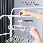  3 шт. компактных вешалок для одежды, 9 слотов, каскадная вешалка для одежды, вешалка для хранения одежды, складной шкаф, органайзер для вешалок, многофункциональный органайзер для дома и общежития