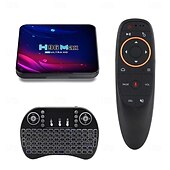 baratos Boxes de TV-Smart TV Box H96 Max RK3318 Android 11, 4G, 64GB, 32G, 4K, YouTube, Wi-Fi, BT, Media Player, H96Max, TV Box Android 10, Set Top Box, 2GB e 16GB
