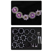 cheap Girls' Costumes-Kpop Inspired Korean Idol Inspired Pop Star Costume Fancy Dress Virtual Idol for Girls' Kid's Adults' Halloween Carnival Performance Comic Con Anime Expo