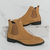 Férfi barna színű, velúr stílusú, bebújós, rugalmas oldalsó szabással rendelkező chelsea csizma, elegáns hétköznapokra, partikra és munkába egyaránt. olcso Chelsea csizma-Férfi barna színű, velúr stílusú, bebújós, rugalmas oldalsó szabással rendelkező chelsea csizma, elegáns hétköznapokra, partikra és munkába egyaránt.