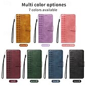 رخيصةأون جراب للهواتف الأخرى-هاتف غطاء من أجل غوغل بكسل 10 برو XL بيكسل 9 برو اكس ال Pixel 8 Pro Pixel 7 Pro حافظة بطاقة المحفظة حماية كاملة للجسم مع الحبل ضد الصدمات مكتب  /  الأعمال جلد PU