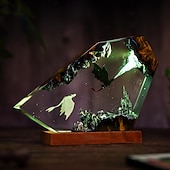 זול אורות דקורטיביים-0.3 מ ' ערכות תאורה 1 נוריות לבן קר אורות צמחים מלאכותיים יצירתי 5 V