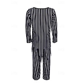 billiga Pojkes Halloween kostymer-Jack Skellington Halloween cosplay-kostym kläder kostymer och kavajer The Nightmare Before Christmas cosplay barns halloween karneval maskeradföreställning enkla halloween-kostymer klä upp