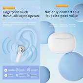 cheap TWS True Wireless Headphones-YW15 True Wireless Headphones TWS Earbuds In Ear Bluetooth 5.3 LED Light Deep Bass for Apple Samsung Huawei Xiaomi MI  Camping / Hiking Running Fitness Office Business Mobile Phone Gaming