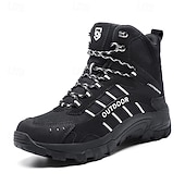 tanie Buty trekingowe-męskie buty trekkingowe z antypoślizgową podeszwą, wytrzymałe buty trekkingowe do biwakowania, wspinaczki i wędrówek po szlakach