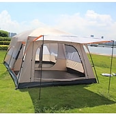 voordelige Equipo de Camping-5-8 Person Camping Tent Waterproof Sunproof Mosquito Proof Portable Tent Suitable for Outdoor Camping