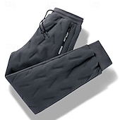 preiswerte Laufhosen &amp; Leggings-Herren Winter-Jogginghose Shrepa Fleecehose Dick Mit Taschen Unterteile Fitnessstudio Athleisure Trainieren Herbst Winter Winddicht Warm Fitnessstudio Outdoor Laufen Normale Passform Sportbekleidung