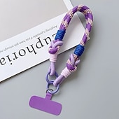 preiswerte Telefon-Lanyards &amp;amp; Handgelenkbänder-Handy Hülle Handyhüllen Für Kordeln Universal Mit Handgelenkschlaufe Farbverläufe Geometrisches Muster Polyester