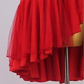 preiswerte Turnierkleid-Damen Latein Rhythmus Salsa Gesellschaftstanz Kleid Wettkampfkostüm Wettbewerb Modern Walzer Cha Cha Kleid