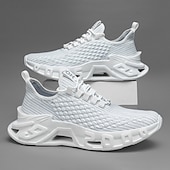 cheap Men&#039;s Sneakers-Men&#039;s Red Fashion Sneakers – Breathable Lace-Up Sport Shoes with Modern Sole Design for Running, Gym, Streetwear and Casual Weekend Outfits