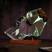 זול אורות דקורטיביים-0.3 מ ' ערכות תאורה 1 נוריות לבן קר אורות צמחים מלאכותיים יצירתי 5 V